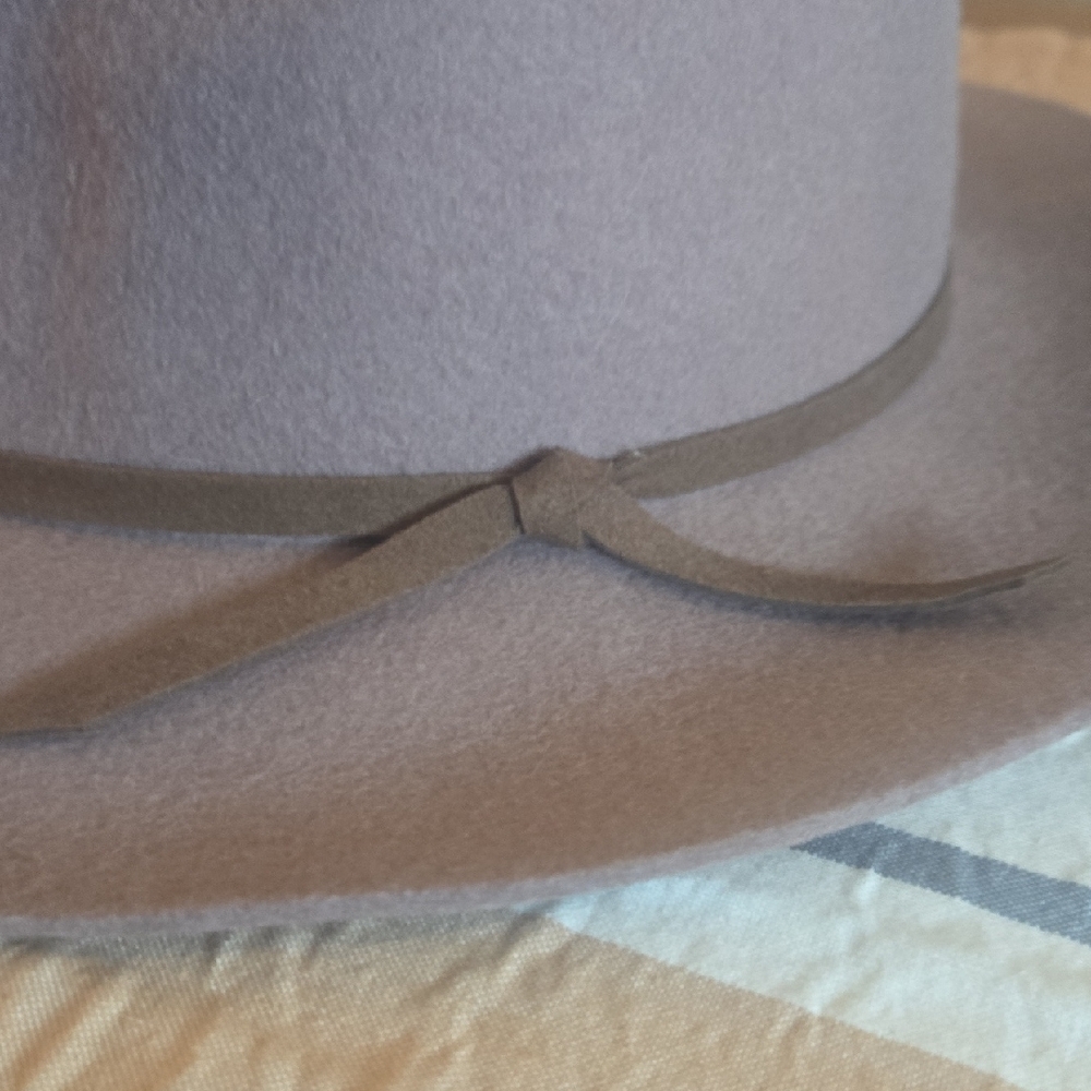 House of Harlow 1960 Soft Gray Fedora - Picture 9 of 15